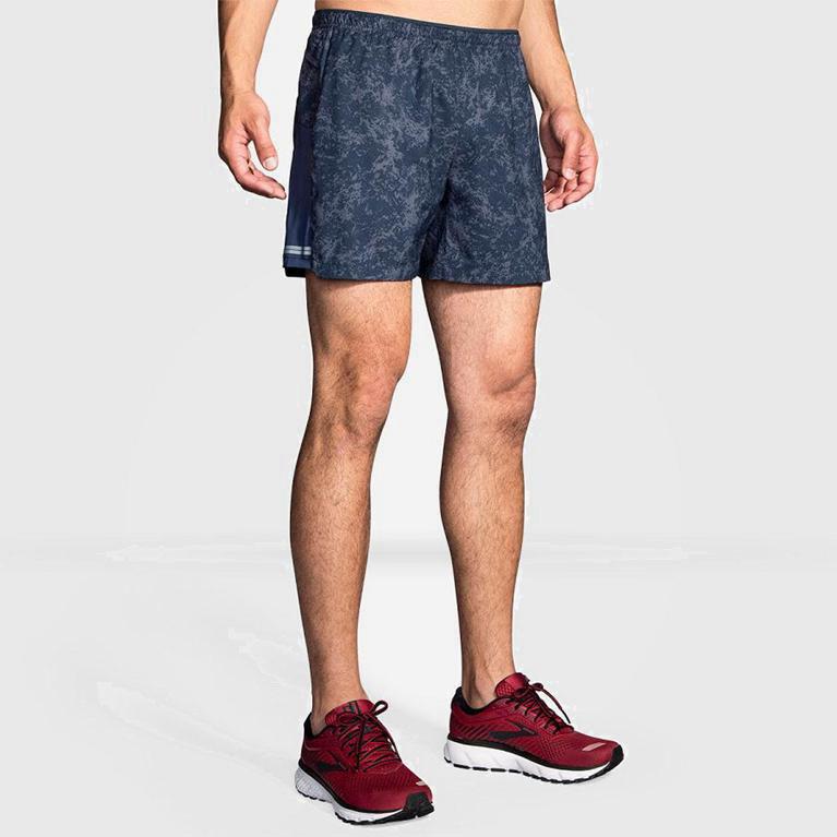 Brooks Sherpa 5 Löparshorts Herr 856201-DLC Blå